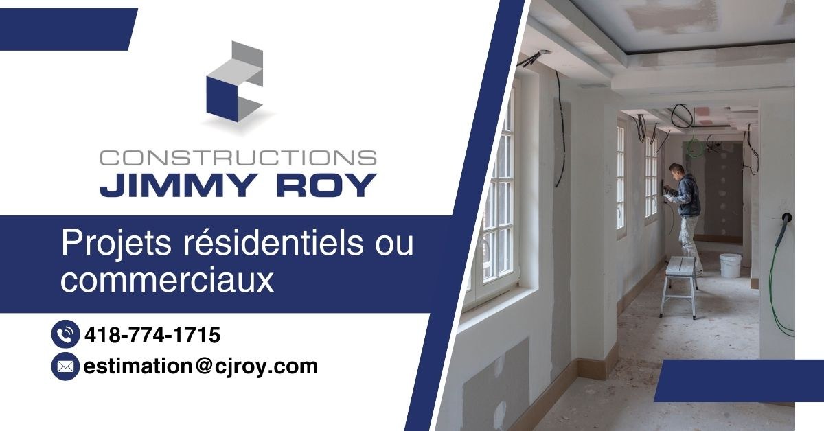 Bannière Construction Jimmy Roy